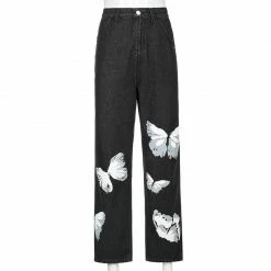 Yoursblack Butterfly Harem Pants