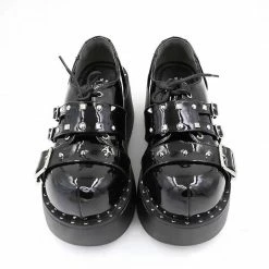 Yoursblack Mary Jane Platform Shoes