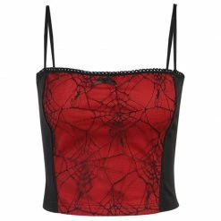Yoursblack Spider-Web Lace Halter Top New In Jun