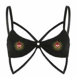 Yoursblack Dark Heart Slip Top New In Jun