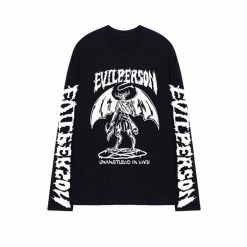 Yoursblack Spring Sale Dark Devil Loose Sweatshirt