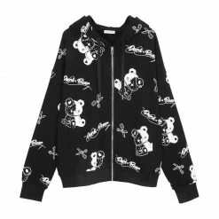Yoursblack Dark Scissor Bear Sweatshirt TOPS