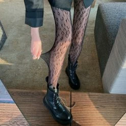 Yoursblack New In Jun Leopard Stockings