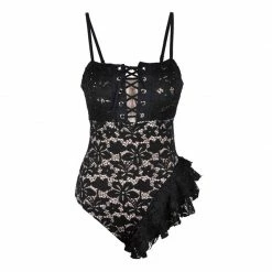 Yoursblack Swimwear Lace One-Piece Swimsuit