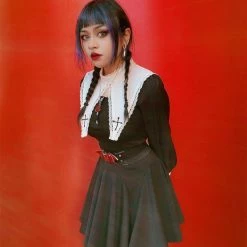 Yoursblack Spring Sale 2-Piece High Waist Nun Stretch Dress