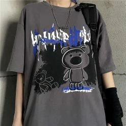 Yoursblack Harajuku Gothic Graphic T-Shirt