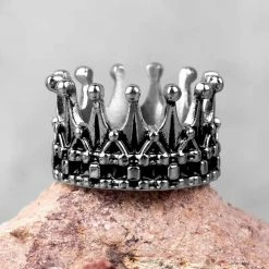 Yoursblack Accessory Crown Ring