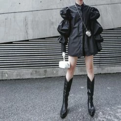 Yoursblack TOPS Palace Style Puff Sleeve Shirt