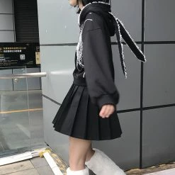 Yoursblack Abnormal Mechanical Rabbit Love Hoodie Spring Sale