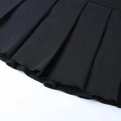 Yoursblack Dark Gothic Totem Embroidered Skirt 12 Yoursblack Dark Gothic Totem Embroidered Skirt