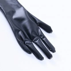 Yoursblack NEWS PU Leather Strapless Dress