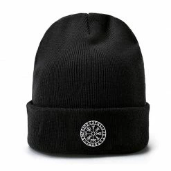 Yoursblack Black Beanie Hat YB101