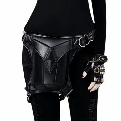 Yoursblack Steampunk Retro Patchwork Fanny Pack NEWS