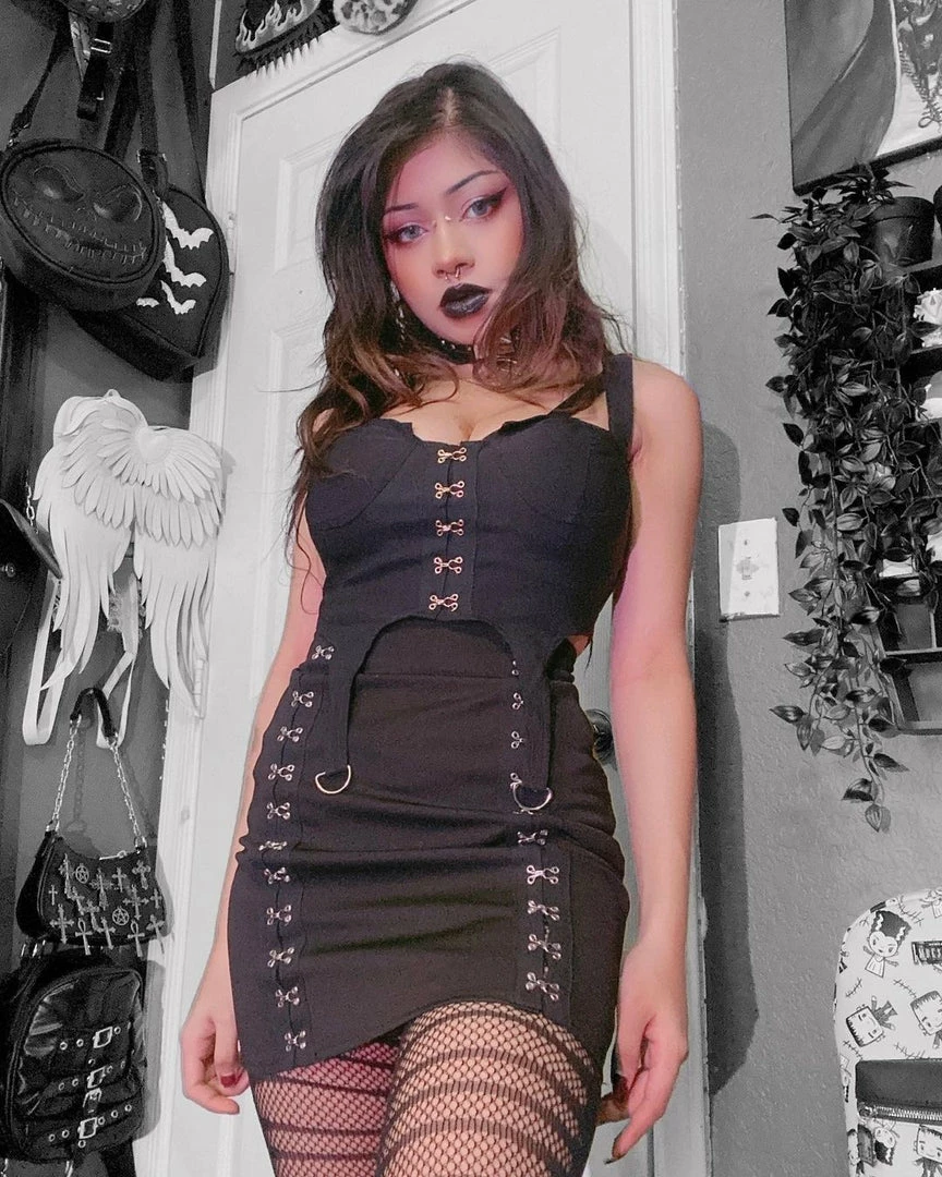 Yoursblack Buckle Leather Top TOPS 5 Yoursblack Buckle Leather Top TOPS