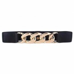 Yoursblack Chunky Chain Elastic Belt New In May