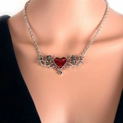 Yoursblack New In Jun Heeat Gothic Necklace