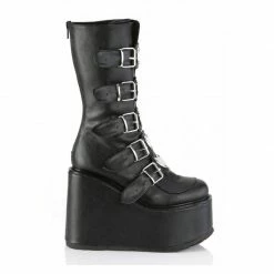 Yoursblack Heart Bukle Platform Boots NEWS