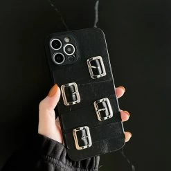 Yoursblack Dark Buckle IPhone Case Cover