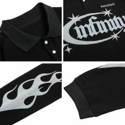 Yoursblack NEWS Vintage Lapel Long Sleeve Shirt