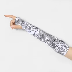 Yoursblack Cashew Flower Gloves