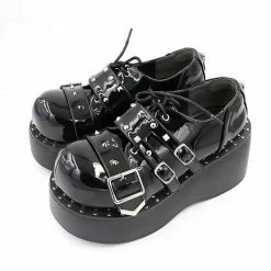 Yoursblack Mary Jane Platform Shoes