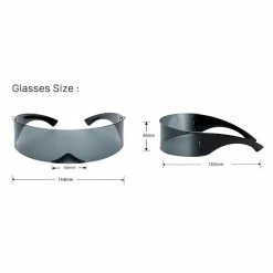 Yoursblack Future Warrior Glasses