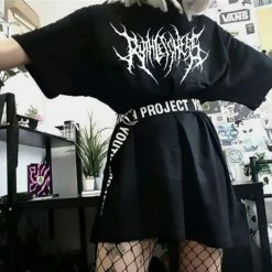 Yoursblack Gothic Street T-Shirt