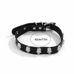 Yoursblack New In Jun Skull Gothic Choker