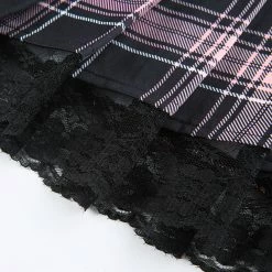 Yoursblack Wicked Scholar Mini Skirt BOTTOMS 21 Yoursblack Wicked Scholar Mini Skirt BOTTOMS