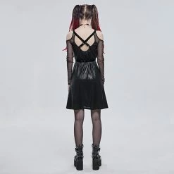 Yoursblack NEWS Punk Five-pointed Star Dress