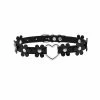 Yoursblack Harajuku Flower Heart Choker