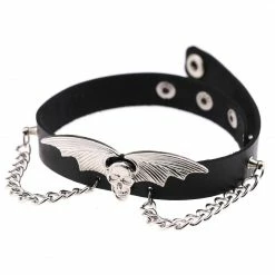 Yoursblack Vampire Bat Wing Choker Accessory