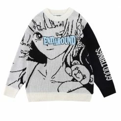 Yoursblack Dark End Around Sweater