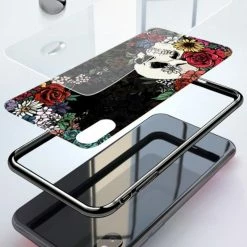 Yoursblack Skull Rose Phone Case For IPhone 8-13 Pro New In Jun 11 Yoursblack Skull Rose Phone Case For IPhone 8-13 Pro New In Jun