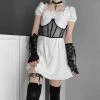 Yoursblack Waist Corset & Belt Mesh Chain Girdle