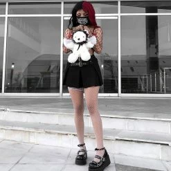 Yoursblack Dark Angel Bear Bag