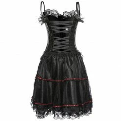 Yoursblack Lace Corset Dress Gothic Corsets & Bustiers
