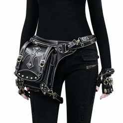 Yoursblack Punk Retro Crossbody Bag New In Jun