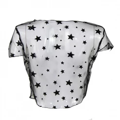 Yoursblack T-Shirts Mesh Five-Pointed Star T-shirt