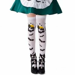 Yoursblack Bat Witch Over Knee Socks NEWS