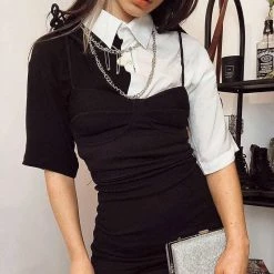 Yoursblack Contrast Button Shirt 8 Yoursblack Contrast Button Shirt