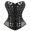 Yoursblack Black Organza Print Corset NEWS