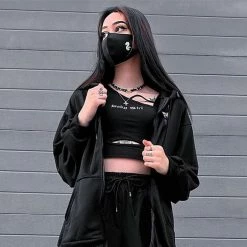 Yoursblack Accessory Cross Chain Choker