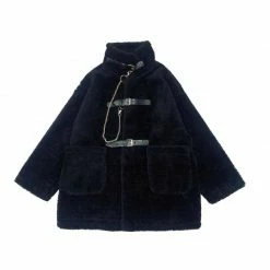 Yoursblack Dark Plush Chain Jacket NEWS