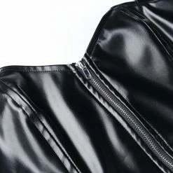 Yoursblack Diablo Bat PU Zipper Sling