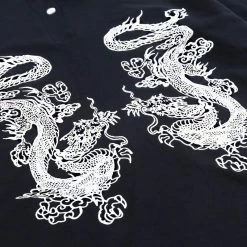 Yoursblack Dragon Babe Polo Shirt TOPS