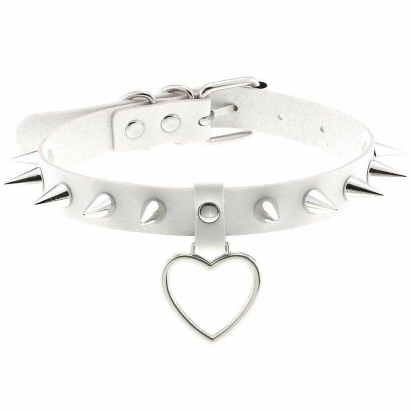 Yoursblack Accessory Enraged Spike Heart Choker 5 Yoursblack Accessory Enraged Spike Heart Choker