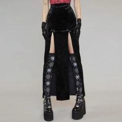 Yoursblack Goth Party Black Skirt NEWS
