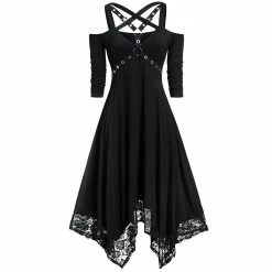 Yoursblack Women's Gothic Dress DRESSES