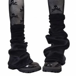 Yoursblack Gothic Velvet Leg Warmer